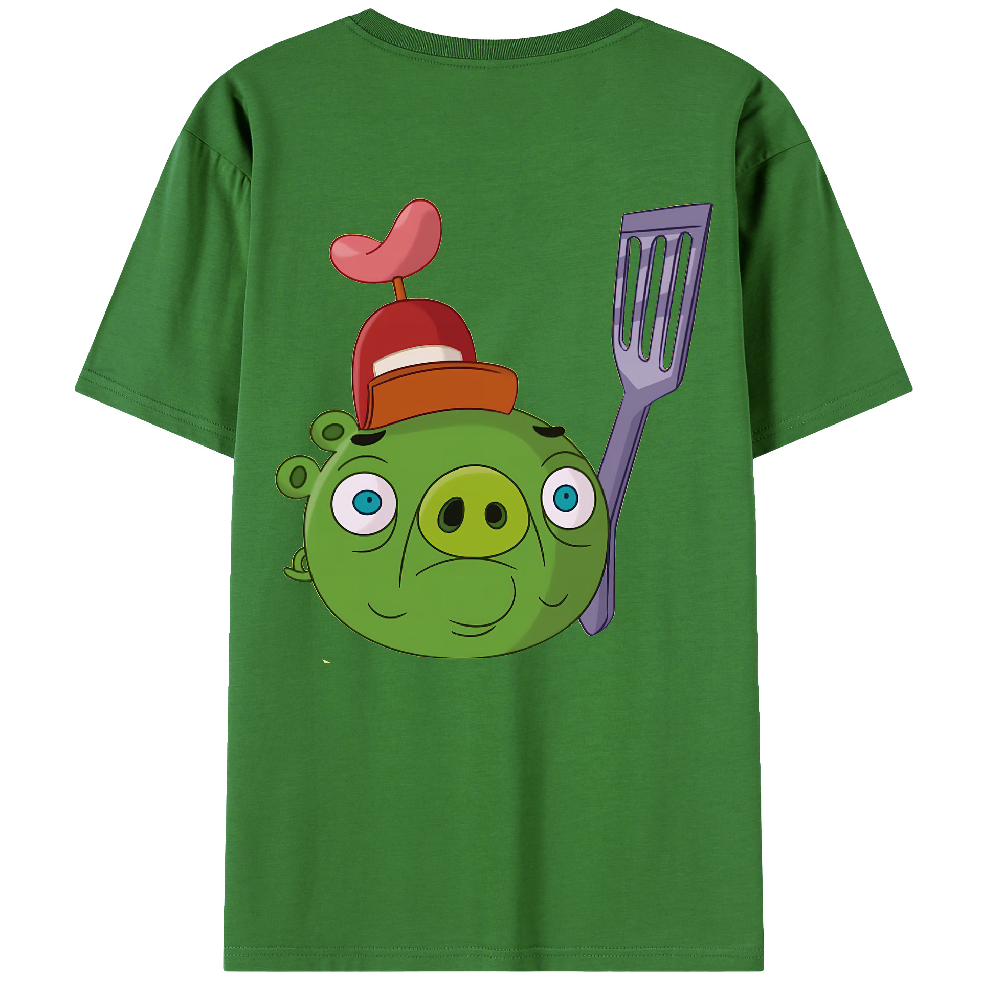 （画像用） Angry Birds アングリーバード レディース半袖Tシャツ(バックプリント)